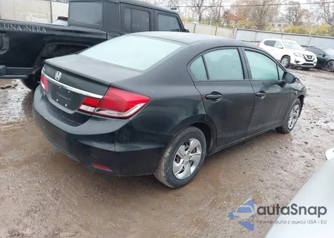 2015 Honda Civic Lx z USA, uszkodzony, nr VIN 19XFB2F51FE073722